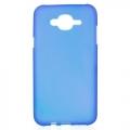 Купить Матовый силиконовый чехол для Samsung Galaxy J7 синий на Apple-Land.ru