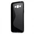 Купить Силиконовый чехол для Samsung Galaxy A8 черный S-Shape на Apple-Land.ru