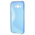 Купить Силиконовый чехол для Samsung Galaxy A8 синий S-Shape на Apple-Land.ru
