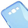 Силиконовый чехол для Samsung Galaxy A8 синий S-Shape