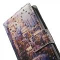 Чехол книжка для Sony Xperia Z1 Compact орнамент Crystal Castle