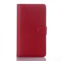 Купить Чехол книжка для Sony Xperia C4 красный на Apple-Land.ru