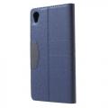 Купить Flip чехол книжка для Sony Xperia Z5 синий Mercury CaseOn на Apple-Land.ru