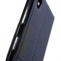 Flip чехол книжка для Sony Xperia Z5 синий Mercury CaseOn
