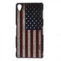 Купить Пластиковый чехол для Sony Xperia Z3 American Flag на Apple-Land.ru