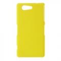 Купить Чехол кейс для Sony Xperia Z3 Compact пластиковый желтый на Apple-Land.ru