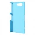 Купить Чехол кейс для Sony Xperia Z3 Compact пластиковый голубой на Apple-Land.ru