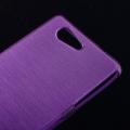 Силиконовый чехол для Sony Xperia Z3 Compact фиолетовый Shine