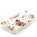Силиконовый чехол для Sony Xperia Z3 Compact White and Rose Flowers