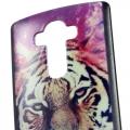 Пластиковый чехол для LG G4 с орнаментом Tiger