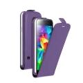 Вертикальный флип чехол для Samsung Galaxy S5 mini фиолетовый DEPPA