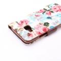 Чехол книжка для HTC One M9 с орнаментом Flower Pattern