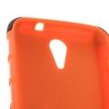 Гибридный противоударный чехол для HTC Desire 620 / 620g - оранжевый