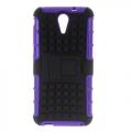 Купить Гибридный противоударный чехол для HTC Desire 620 / 620g - фиолетовый на Apple-Land.ru