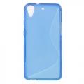 Купить Силиконовый чехол для HTC Desire 626G / 626G+ синий S-образный на Apple-Land.ru