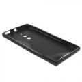 Силиконовый чехол для Nokia Lumia 830 черный S-shape