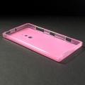Силиконовый чехол для Nokia Lumia 830 розовый