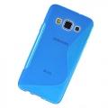 Силиконовый чехол для Samsung Galaxy A3 - синий ToughGuard