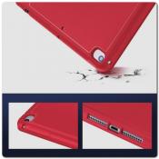 Купить PU Кожаный Чехол Книжка для iPad mini 2019 Складная Подставка Красный на Apple-Land.ru