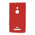 Купить Силиконовый чехол для Nokia Lumia 925 красный на Apple-Land.ru