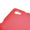 Силиконовый чехол для Sony Xperia M красный FRESH