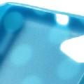 Силиконовый чехол для Sony Xperia L голубой Bubble