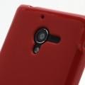 Силиконовый чехол для Sony Xperia ZL красный