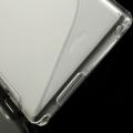 Силиконовый чехол для Sony Xperia M2 прозрачный S-Shape