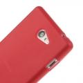 Силиконовый чехол для Sony Xperia M2 красный