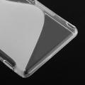 Силиконовый чехол для Sony Xperia Z3 / Z3 Dual прозрачный S-Shape