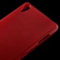 Силиконовый чехол для Sony Xperia Z3 красный Shine