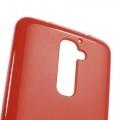 Силиконовый чехол для LG G2 красный