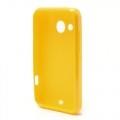 Силиконовый чехол для HTC Desire 200 желтый