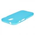 Силиконовый чехол для HTC Desire 210 голубой