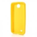 Купить Силиконовый чехол для HTC Desire 300 желтый на Apple-Land.ru