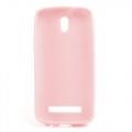 Купить Силиконовый чехол для HTC Desire 500 розовый на Apple-Land.ru