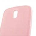 Силиконовый чехол для HTC Desire 500 розовый