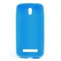 Купить Силиконовый чехол для HTC Desire 500 голубой на Apple-Land.ru