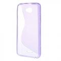 Купить Силиконовый чехол для HTC Desire 516 фиолетовый на Apple-Land.ru