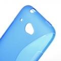 Силиконовый чехол для HTC Desire 601 синий