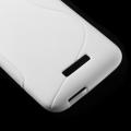 Силиконовый чехол для HTC Desire 616 белый