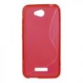 Купить Силиконовый чехол для HTC Desire 616 красный на Apple-Land.ru