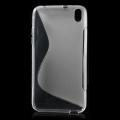 Купить Силиконовый чехол для HTC Desire 816 прозрачный S-Shape на Apple-Land.ru