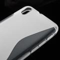 Силиконовый чехол для HTC Desire 816 прозрачный S-Shape