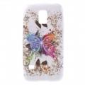 Купить Силиконовый чехол для Samsung Galaxy S5 mini Colorful Butterflies на Apple-Land.ru