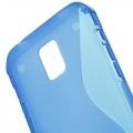 Силиконовый чехол для Samsung Galaxy S5 Active синий