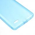 Силиконовый чехол для Huawei Honor 3X голубой DustProof