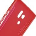 Силиконовый чехол для Huawei Honor 3 красный