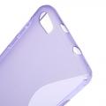 Силиконовый чехол для Huawei Honor 6 фиолетовый