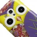 Силиконовый чехол для Samsung Galaxy S3 mini Yellow Owl